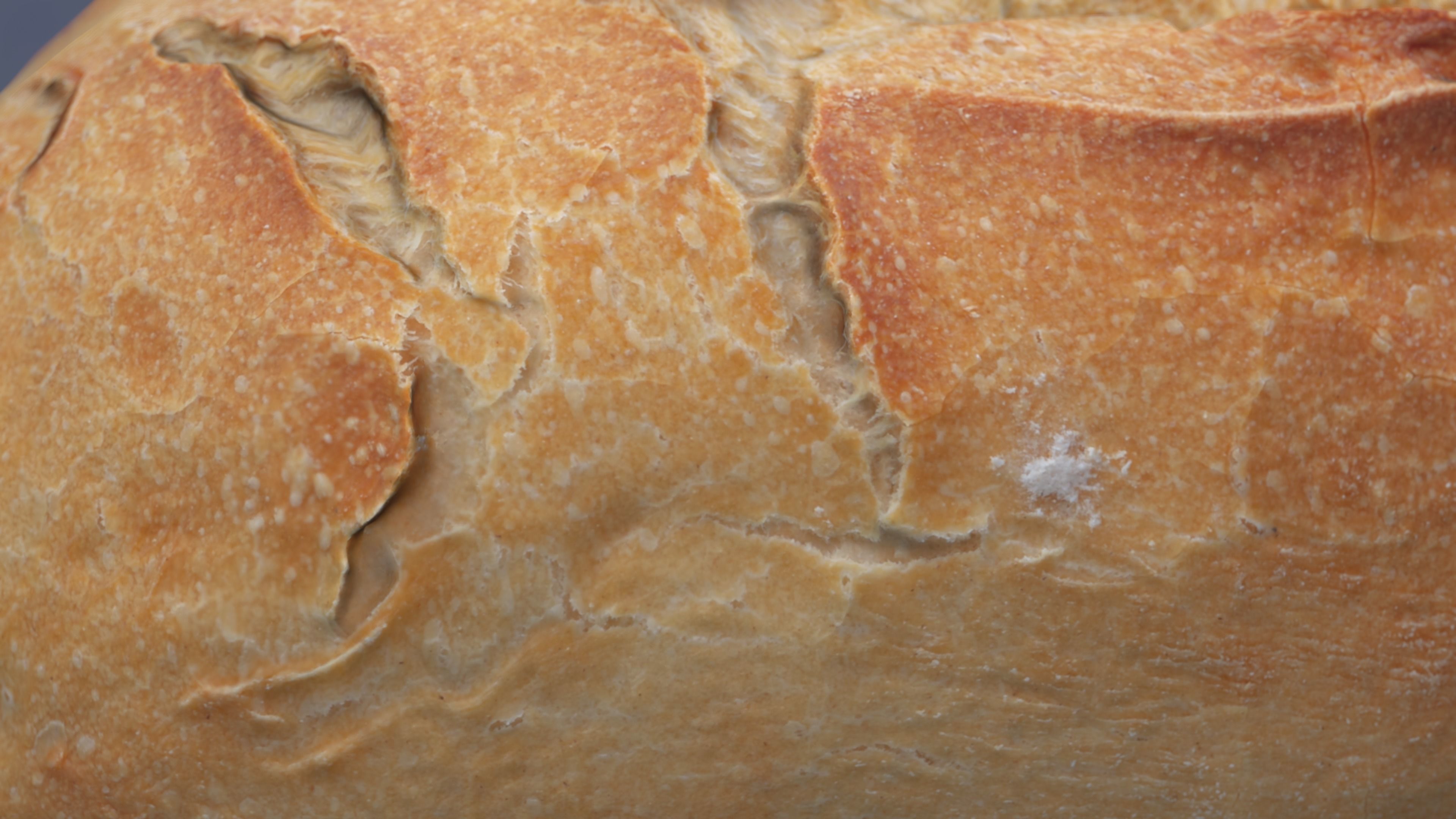 Fresh Wheat Bread Low-poly 3D model_10