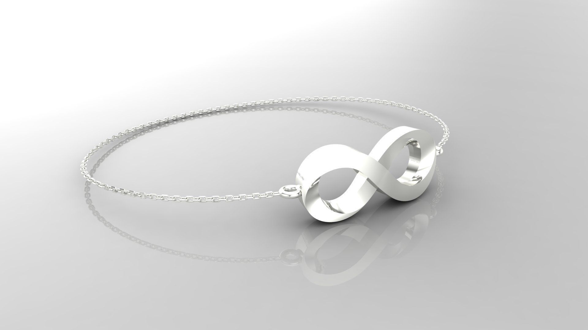 Bracelet B5 The luxury female bracelet 3D print model_15