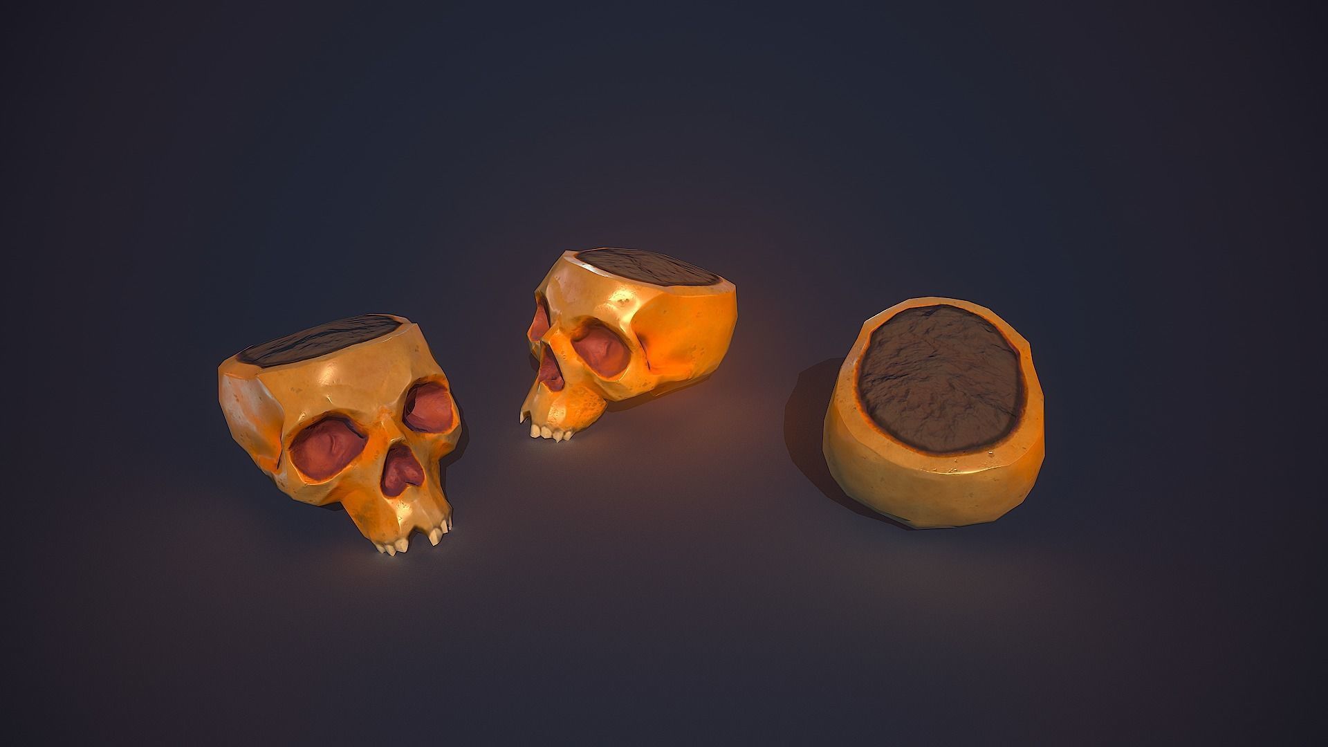 Artefacts Pack Low-poly 3D model_9