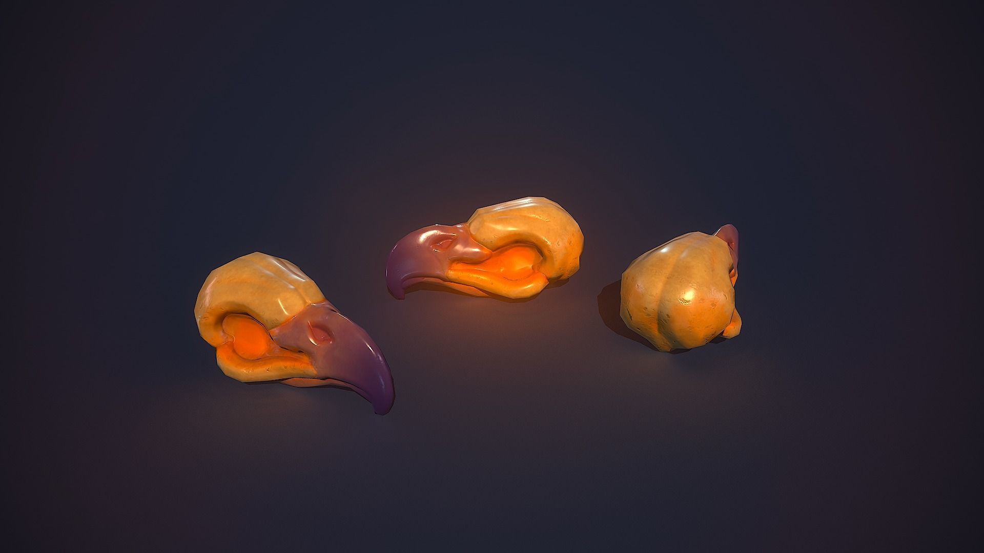 Artefacts Pack Low-poly 3D model_8