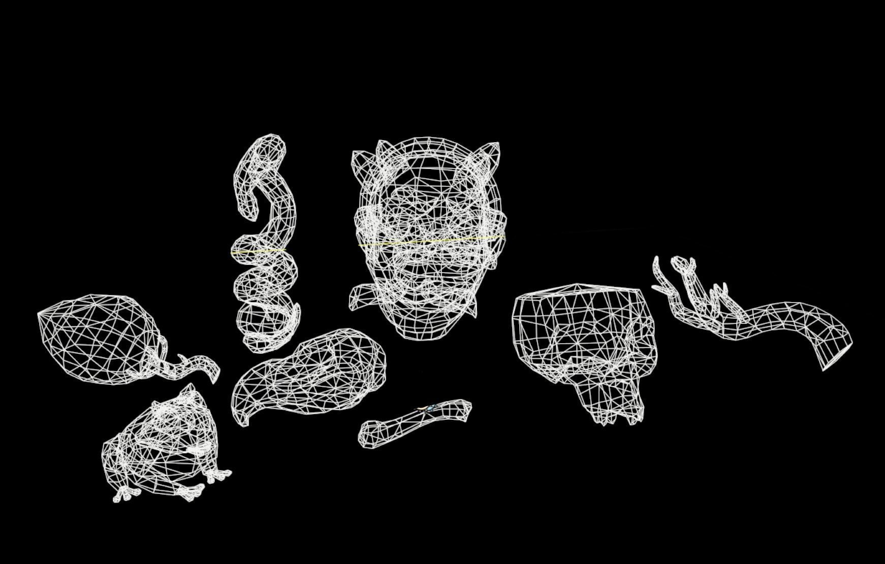 Artefacts Pack Low-poly 3D model_10