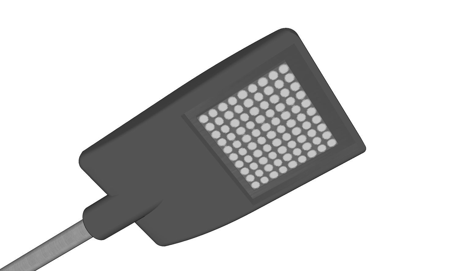 Lamp Post - Light Pole - Light Post - Street Light - Group 10 3D model_6