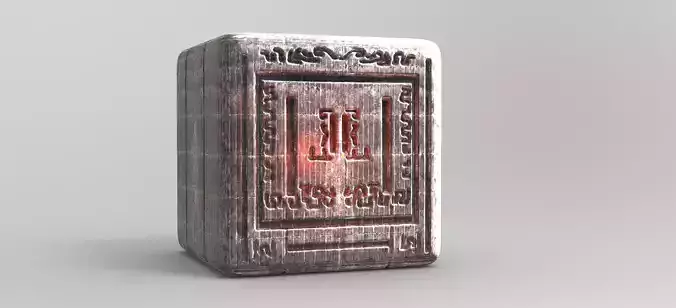 Dantes Inferno Hell Cube 1 3D model