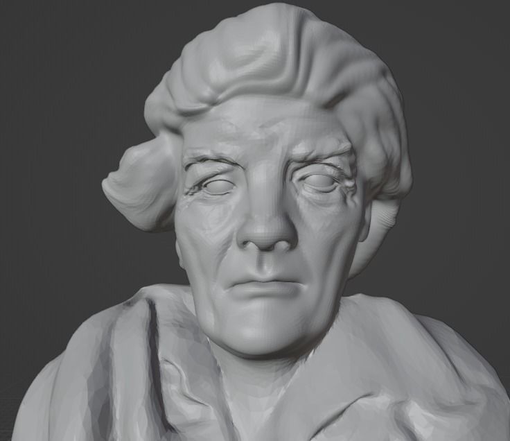 Aesop statue  3D print model_20