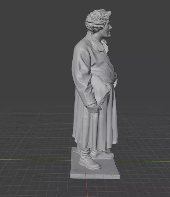 Aesop statue  3D print model_23