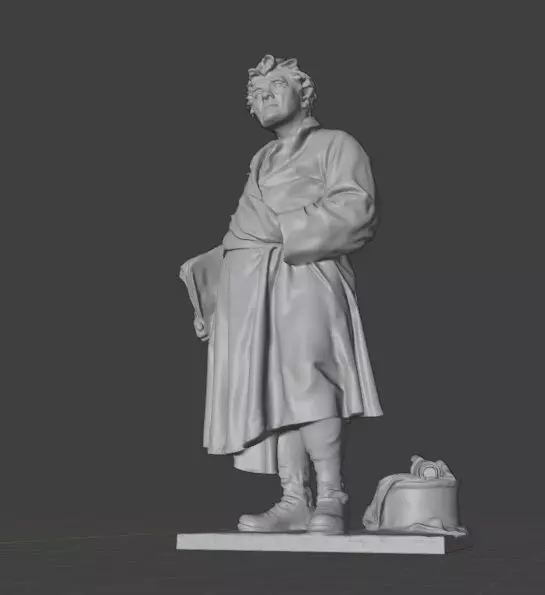Aesop statue  3D print model_4