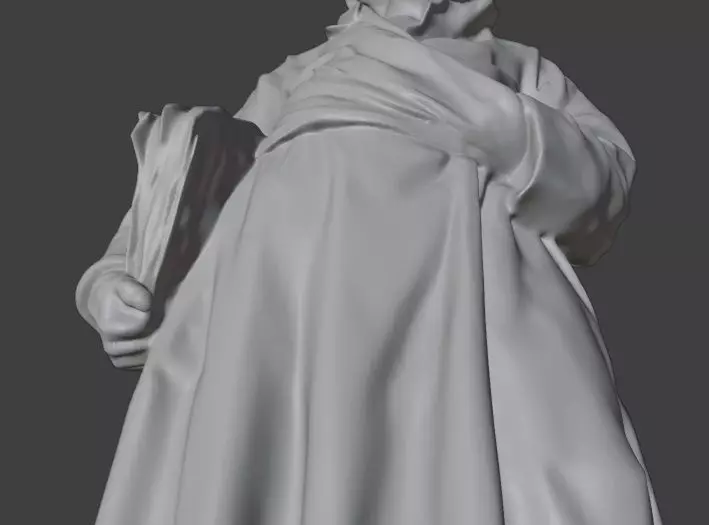 Aesop statue  3D print model_8