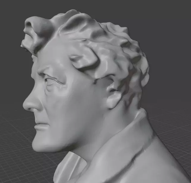 Aesop statue  3D print model_14