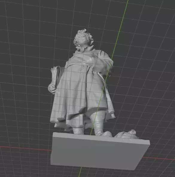 Aesop statue  3D print model_5