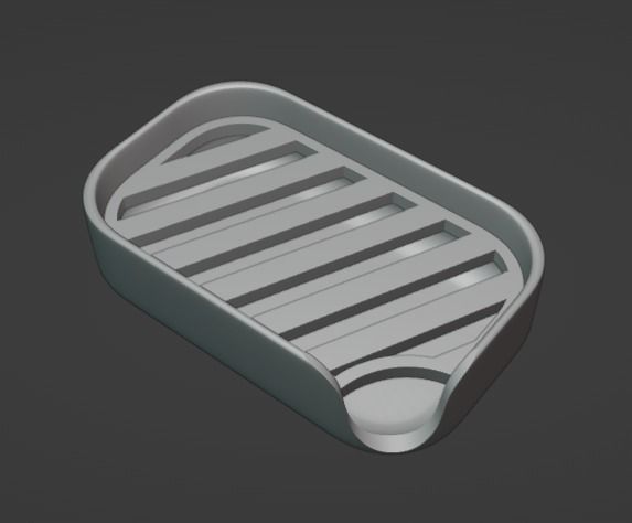 Soap Holder Tray Home Decor  3D print model_14