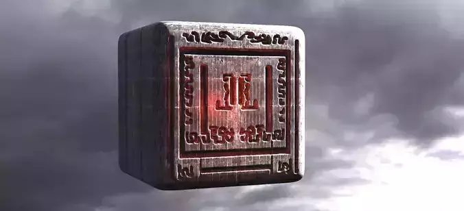 Dantes Inferno Hell Cube 2  3D model