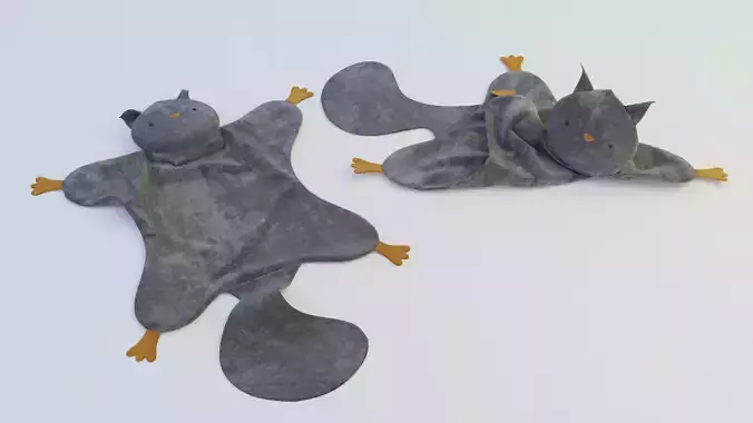 Squirrel Plush 3D model
