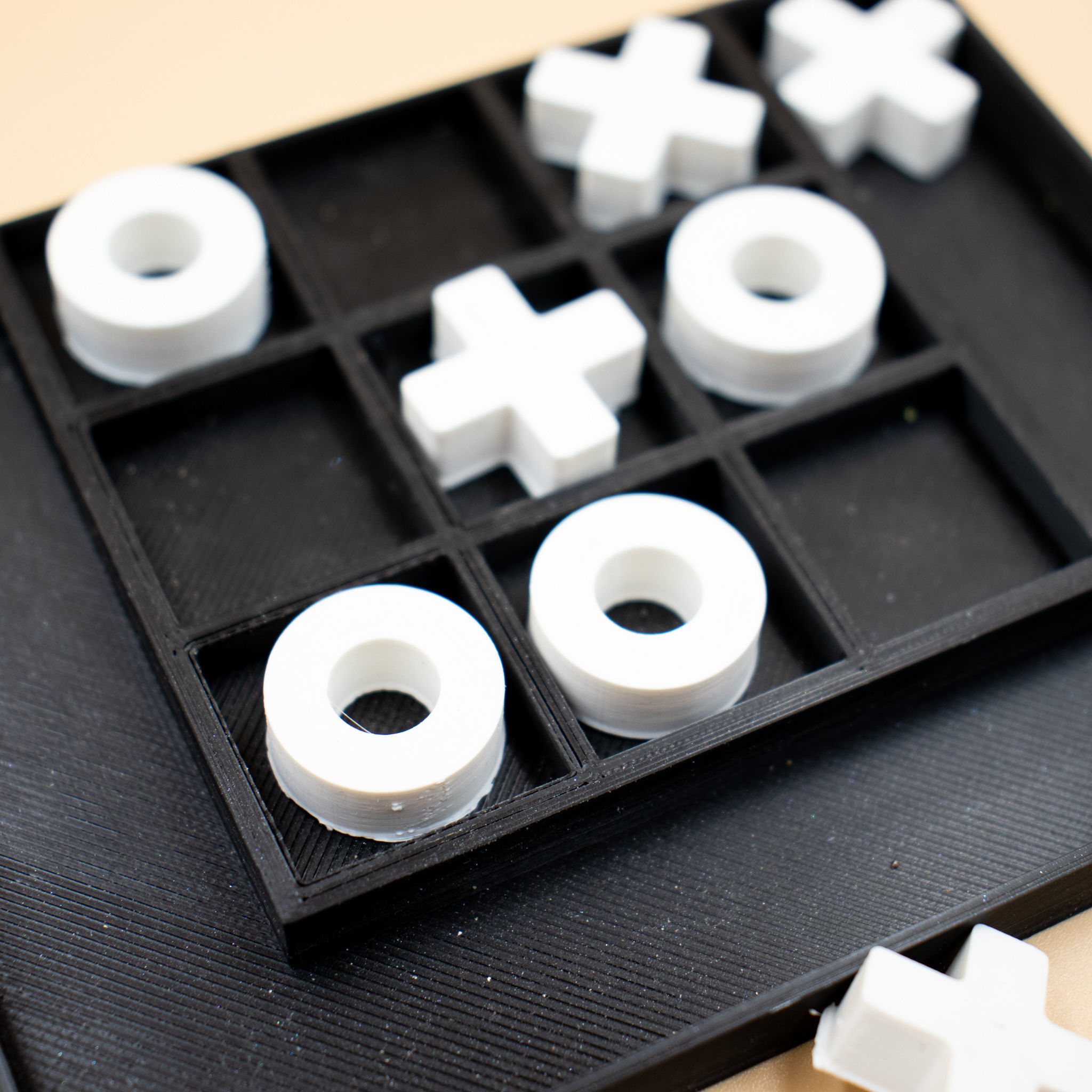 Tic-tac-toe Xs and Os noughts and crosses 3D print model_13