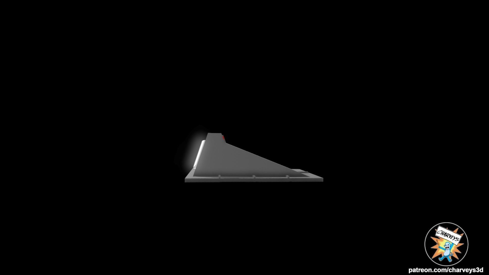 Star Wars Rebel Hangar Deck Light for action figures 3D print model_2