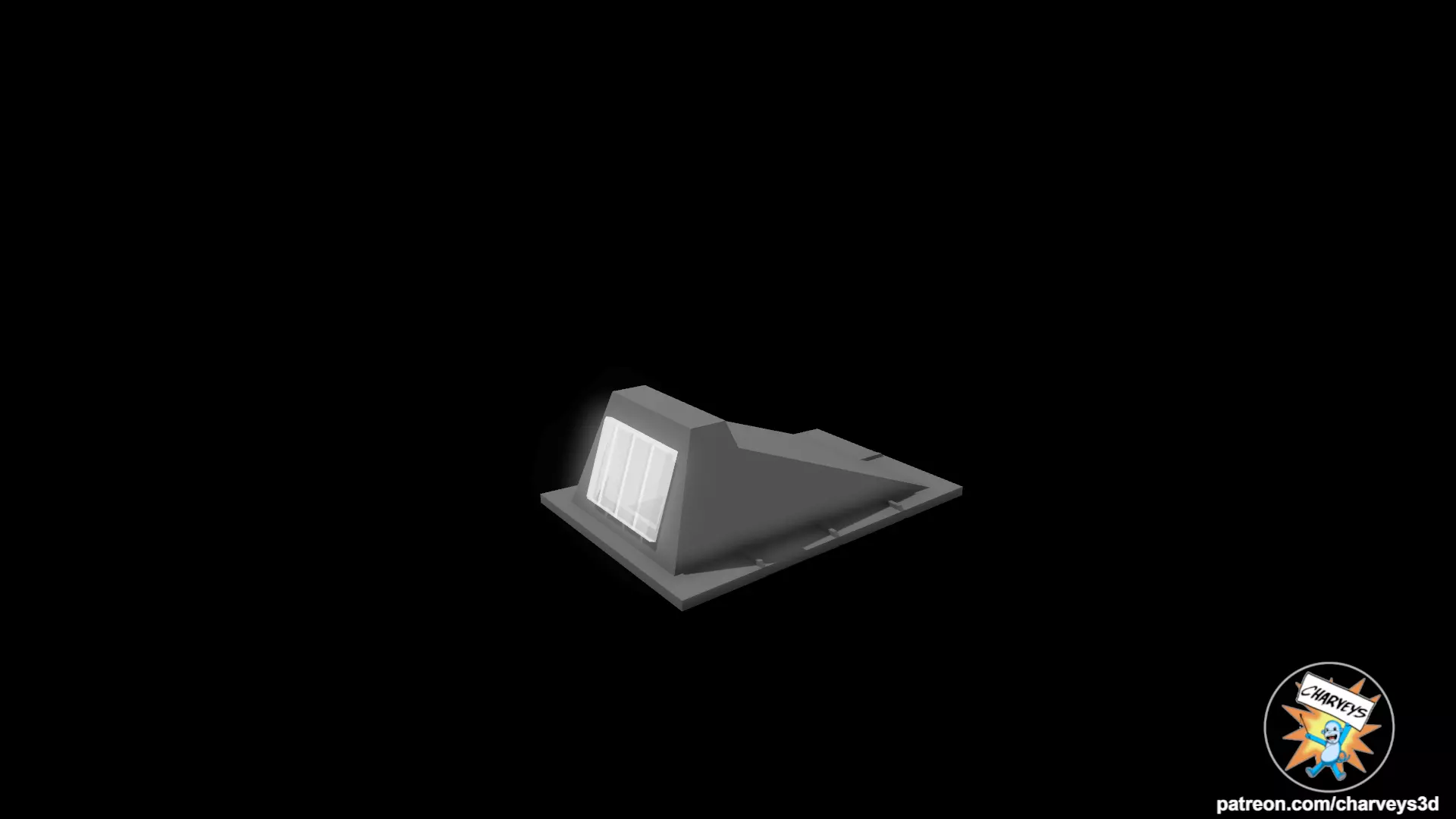 Star Wars Rebel Hangar Deck Light for action figures 3D print model_0