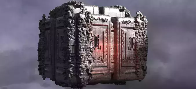 Dantes Inferno Hell Cube 6  3D model
