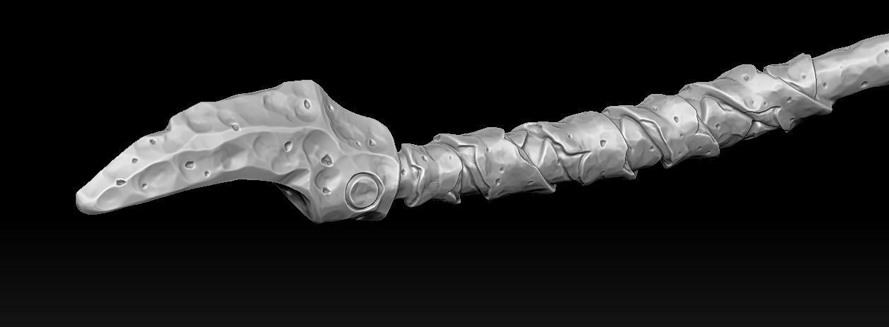 Brute staff 3d print 3D print model_5