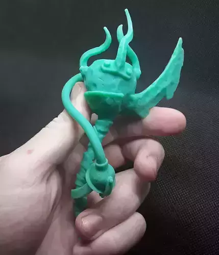 Brute staff 3d print 3D print model