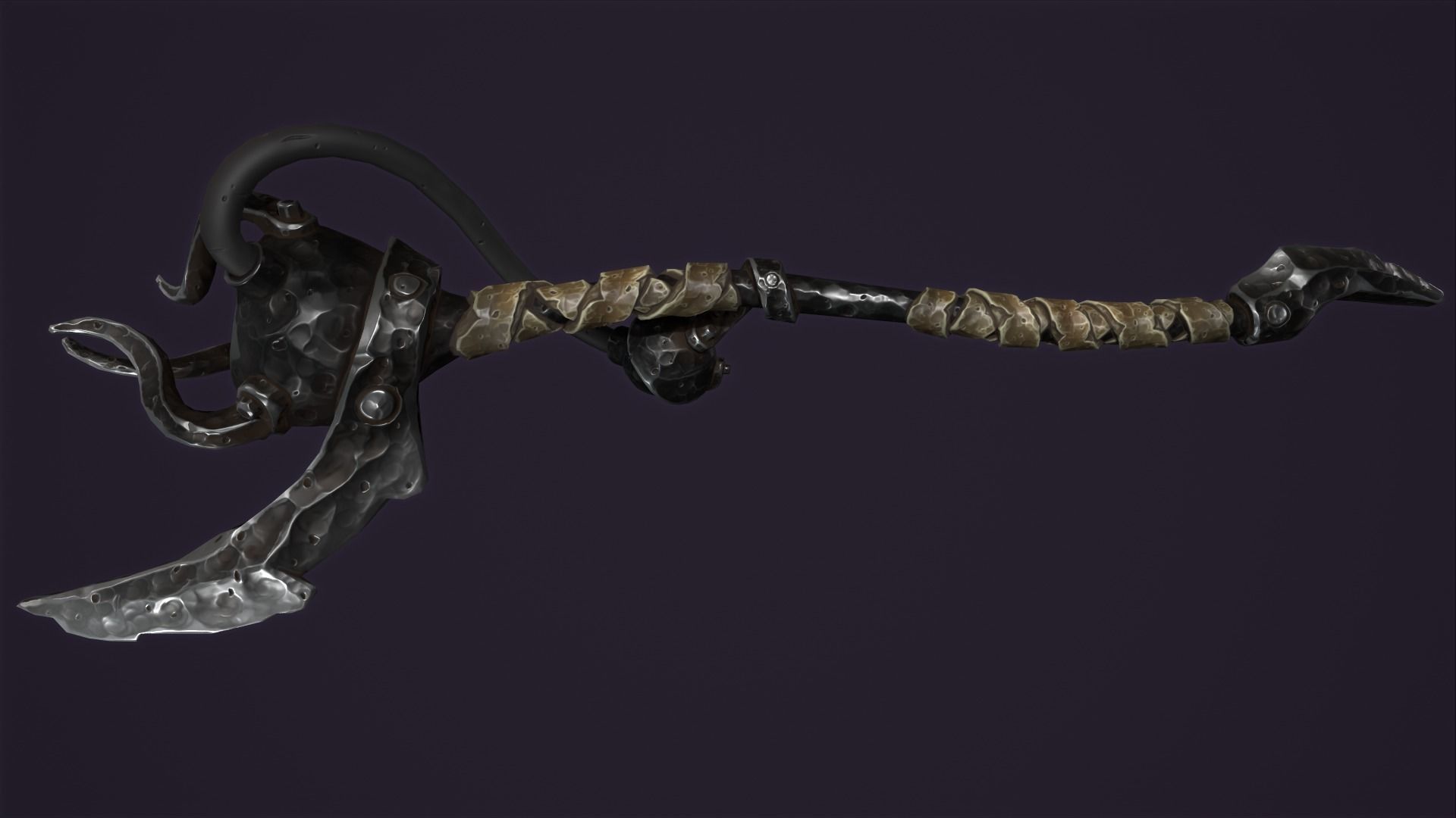 Brute staff 3d print 3D print model_13