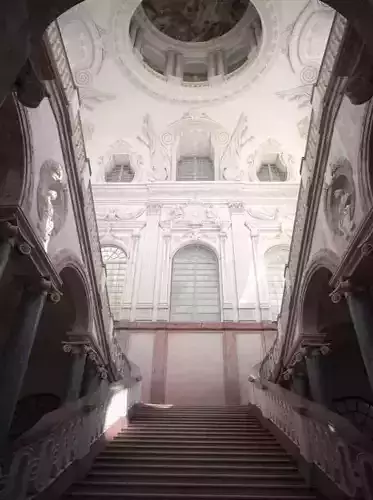 Royal Lobby With Stairs