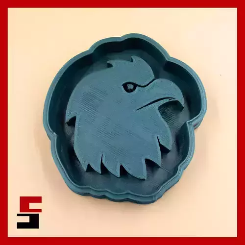 Eagle cookie cutter 