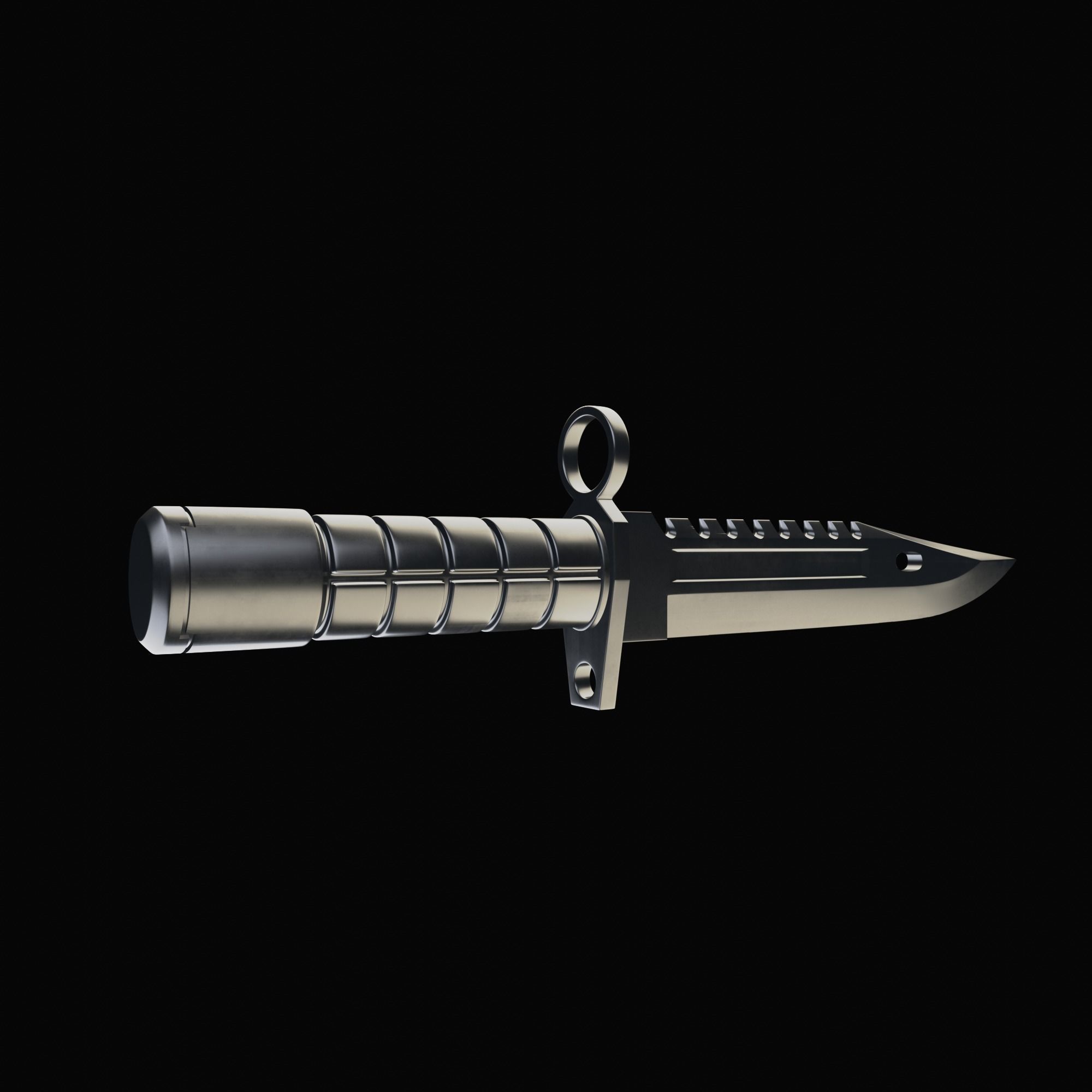 M9 Bayonet CS GO Knife Counter-Strike Global Offensive 3D print model_6