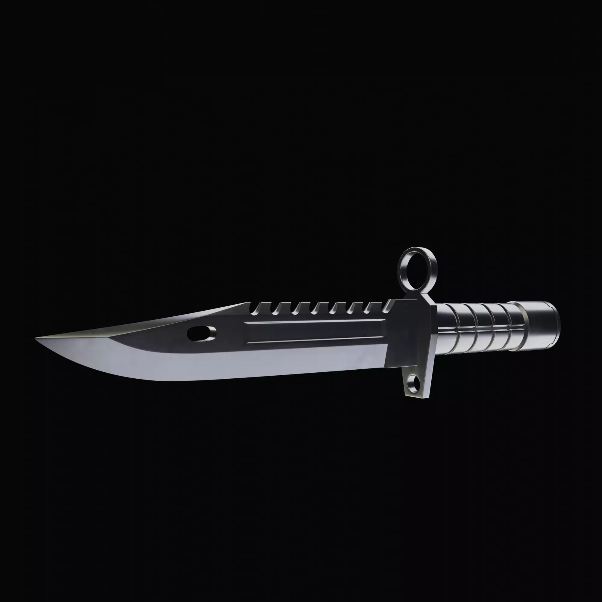 M9 Bayonet CS GO Knife Counter-Strike Global Offensive 3D print model_0