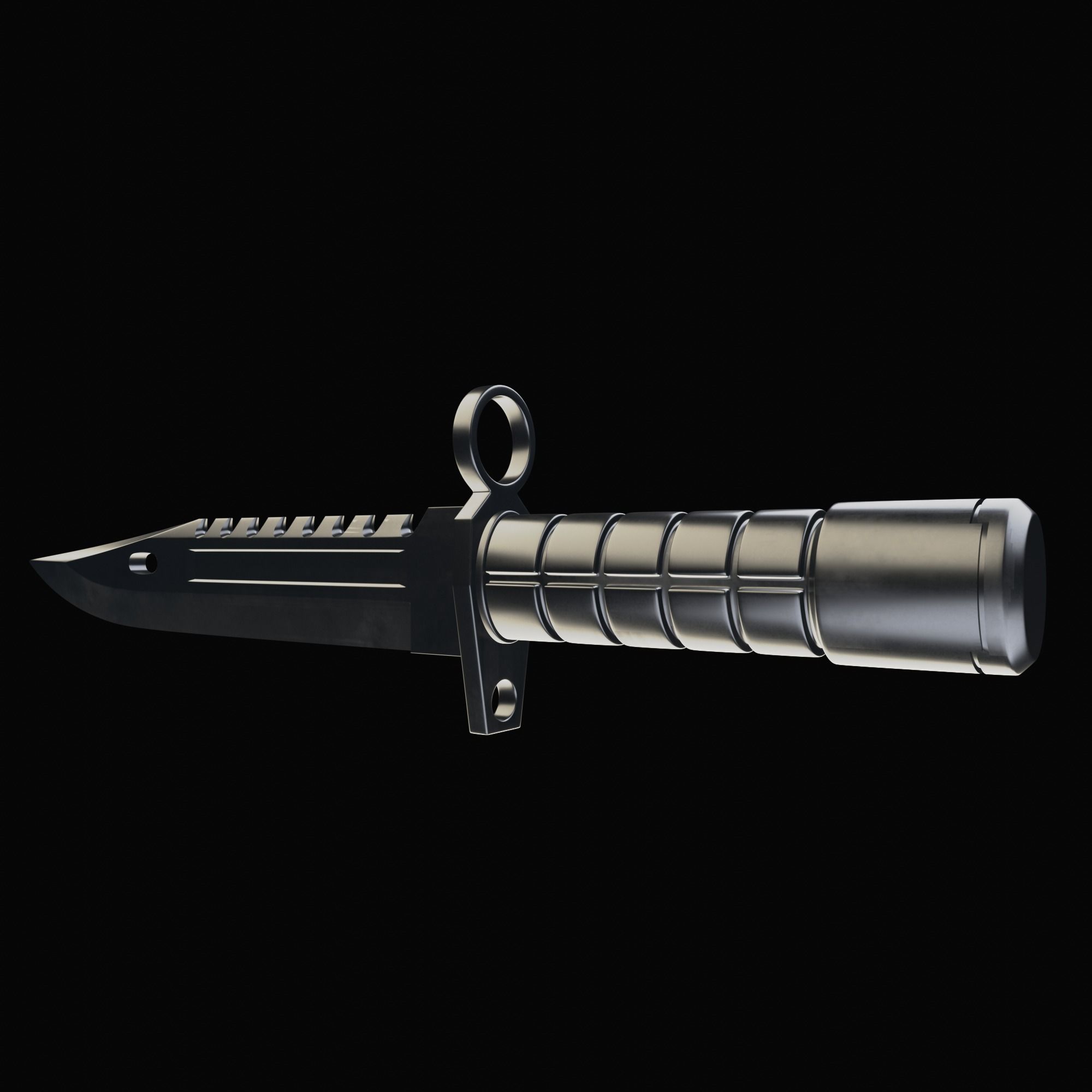 M9 Bayonet CS GO Knife Counter-Strike Global Offensive 3D print model_7