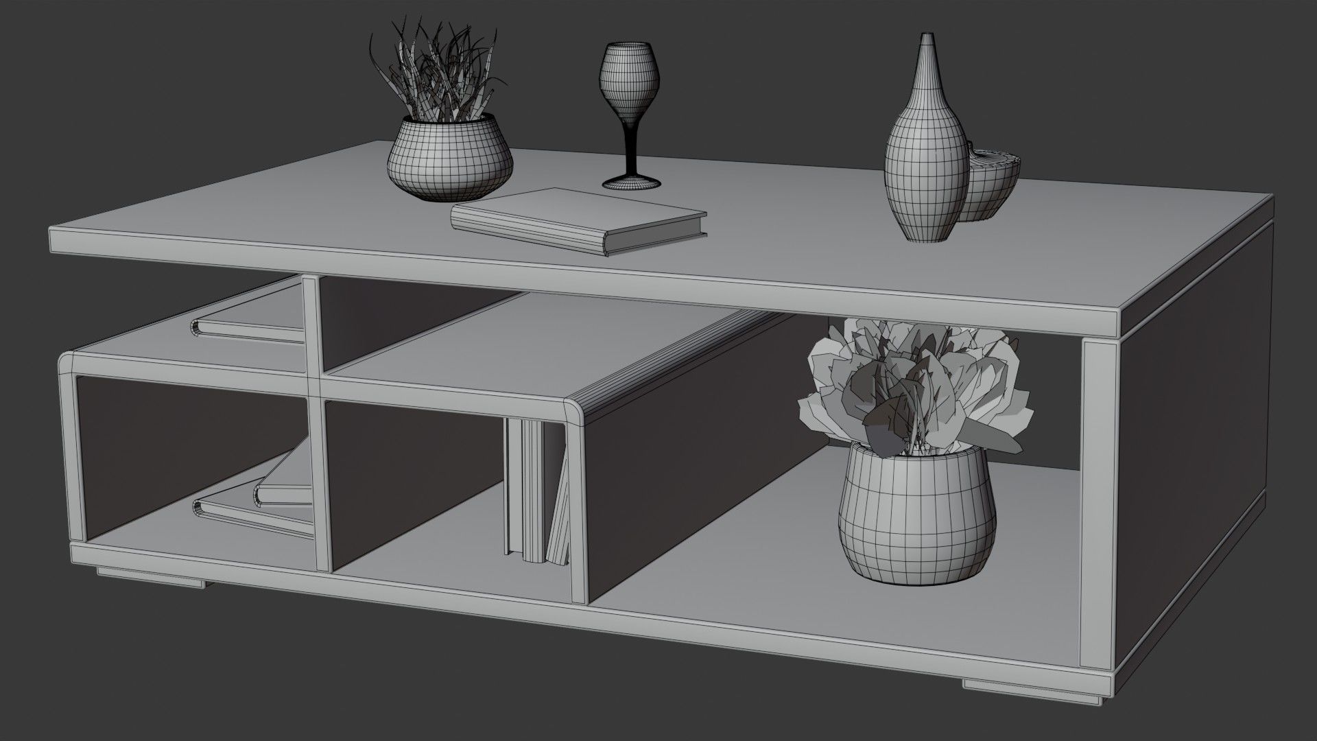 Coffee Table PART24 3D model_8