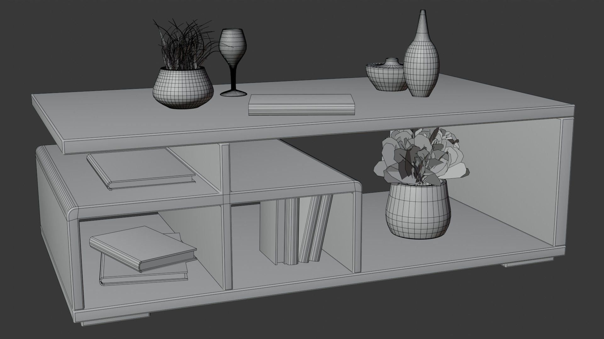 Coffee Table PART24 3D model_12