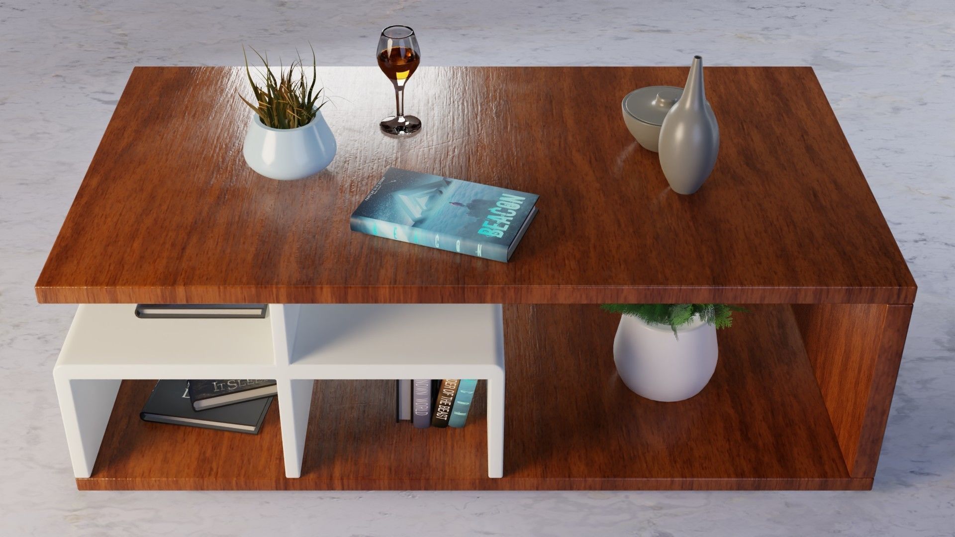 Coffee Table PART24 3D model_4
