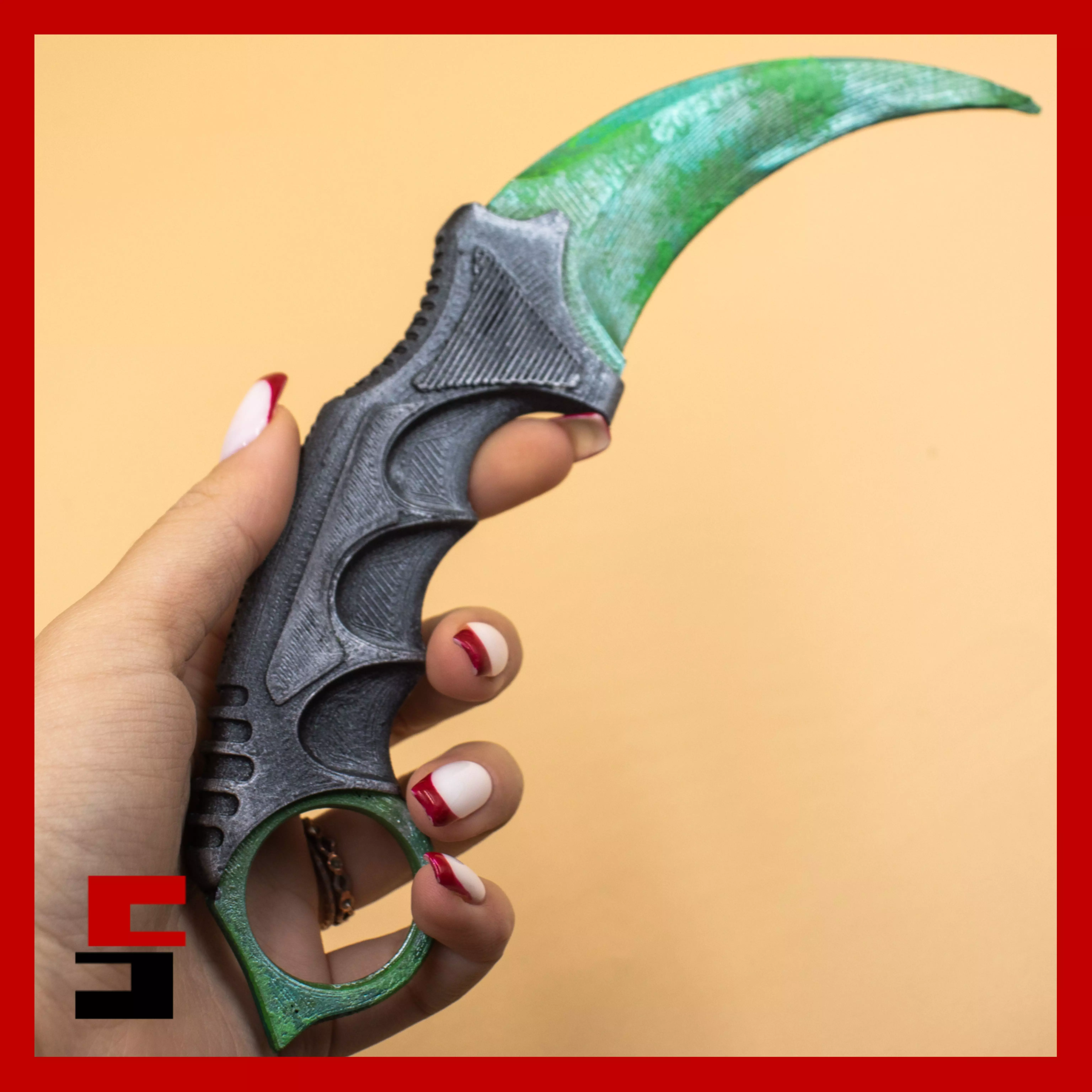 Karambit CS GO Knife Counter-Strike Global Offensive 3D print model_0