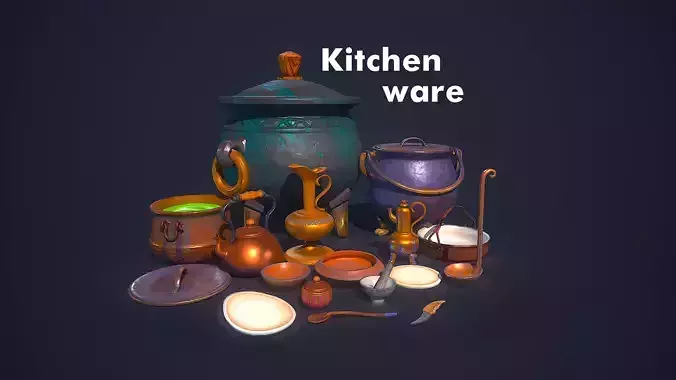 Kitchenware Props Pack