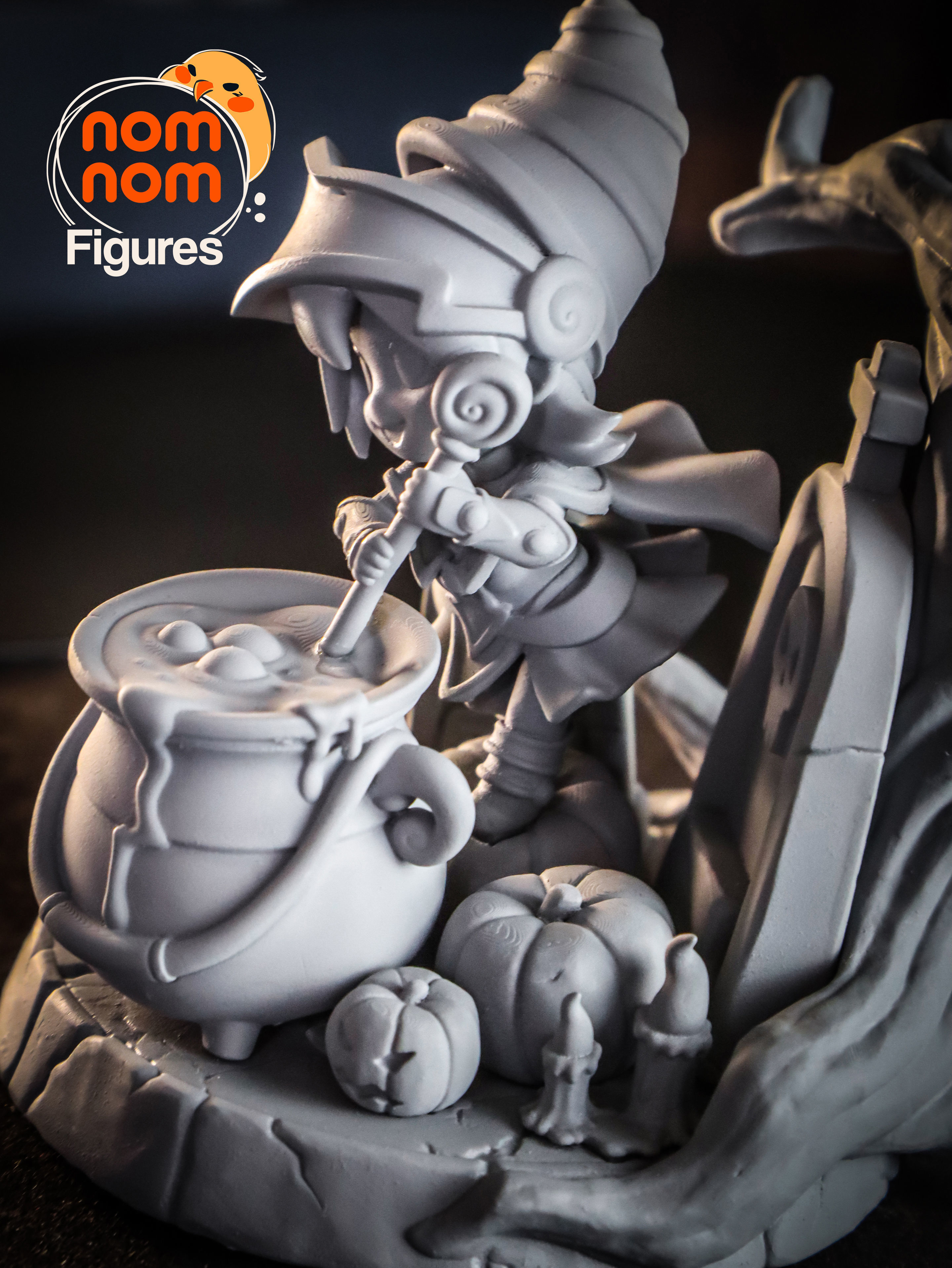 Chibi Dark Magician Girl - YuGiOh 3D print model_12