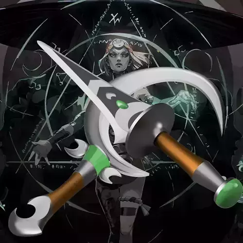 HADES 2 TRAILER WEAPONS 3D print model