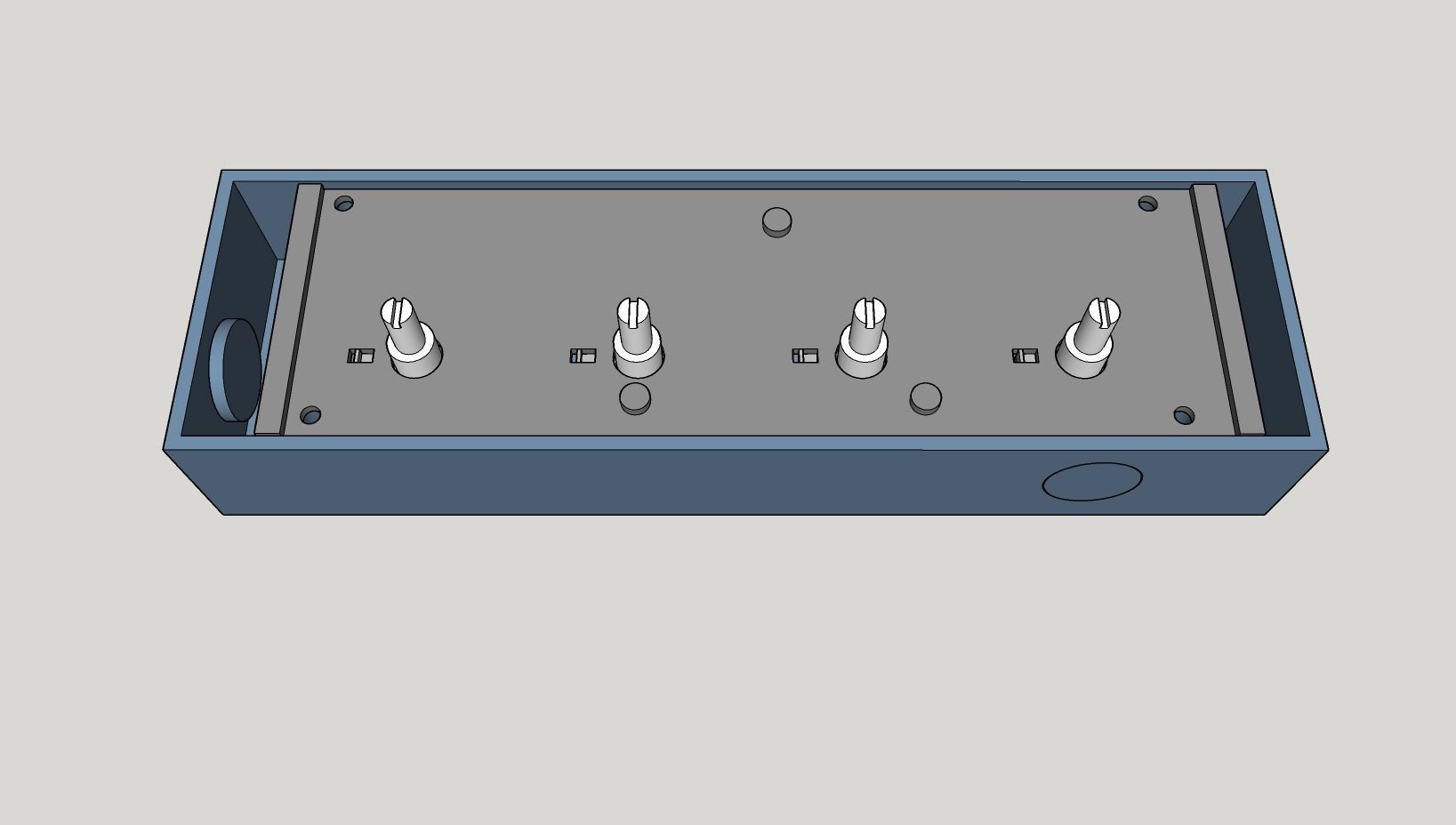 A320 ECAM Switching Control Panel 3D print model_2