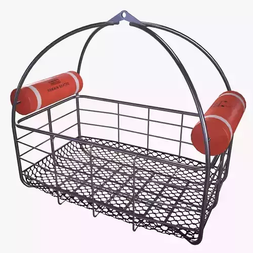 Helicopter Rescue Basket Low-poly 3D model