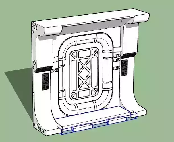 Seccion para playset Tantive IV 3D print model