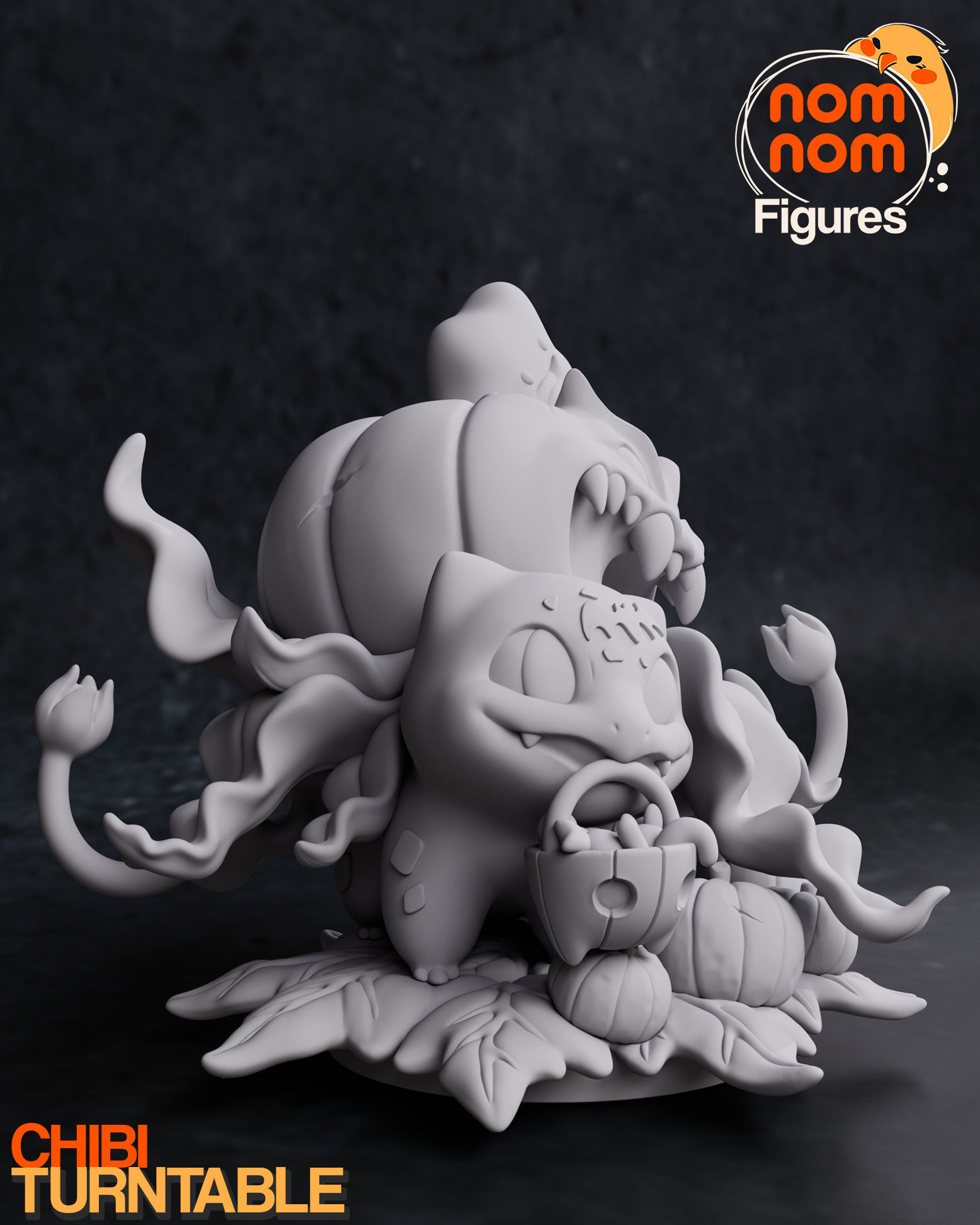 Bulbasaur - Pokemon Halloween 3D print model_5