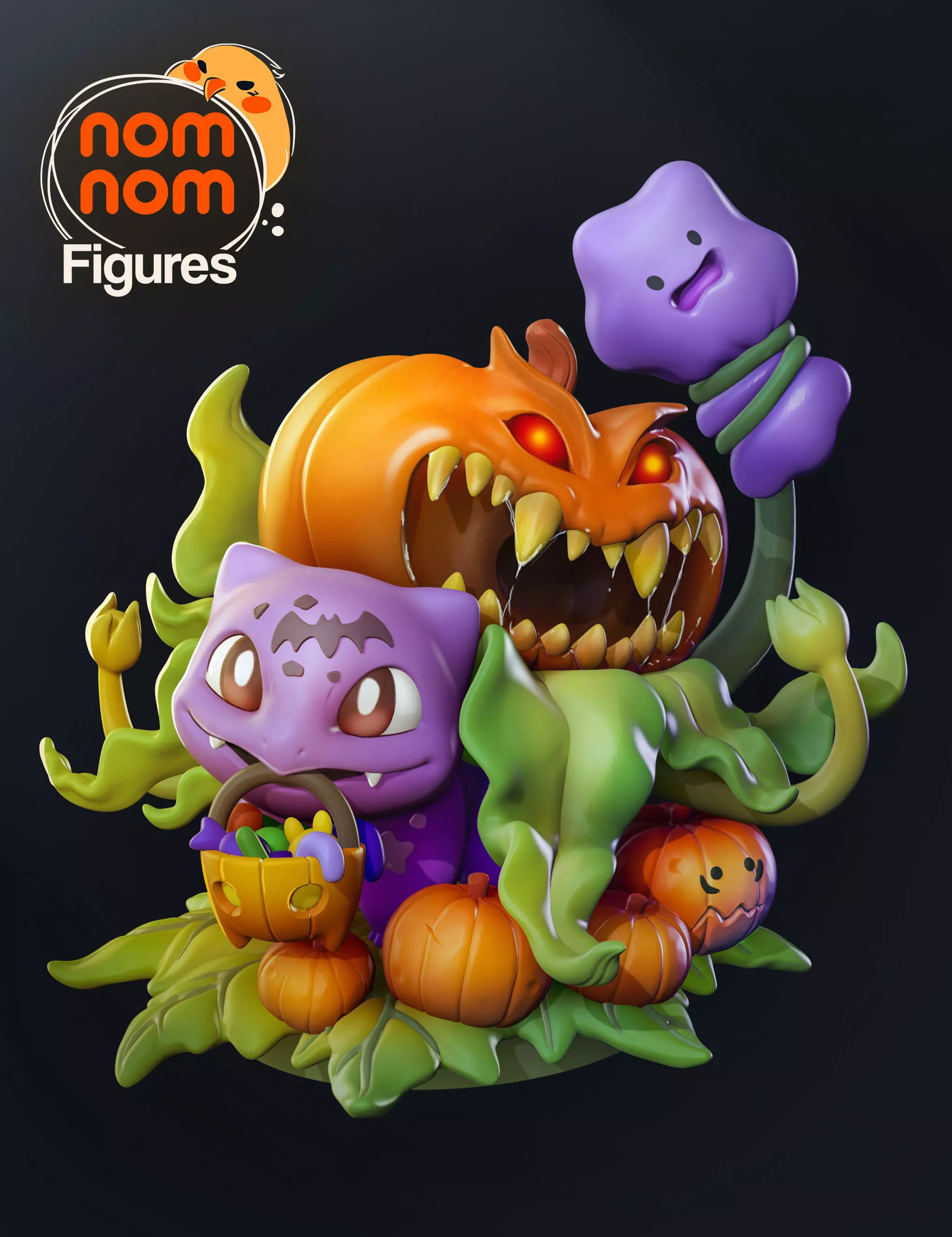 Bulbasaur - Pokemon Halloween 3D print model_0