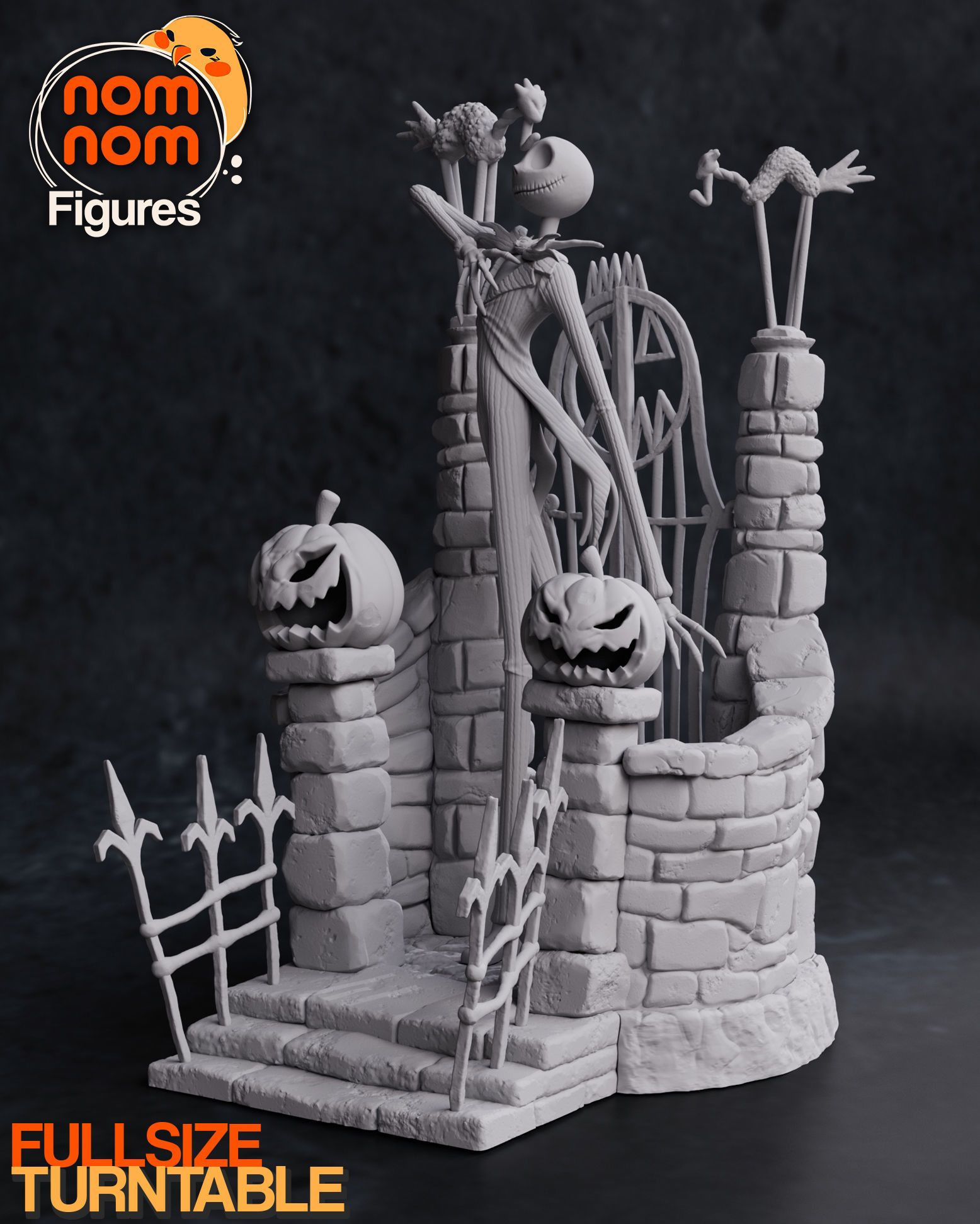 Jack Skellington - The Nightmare Before Christmas 3D print model_5