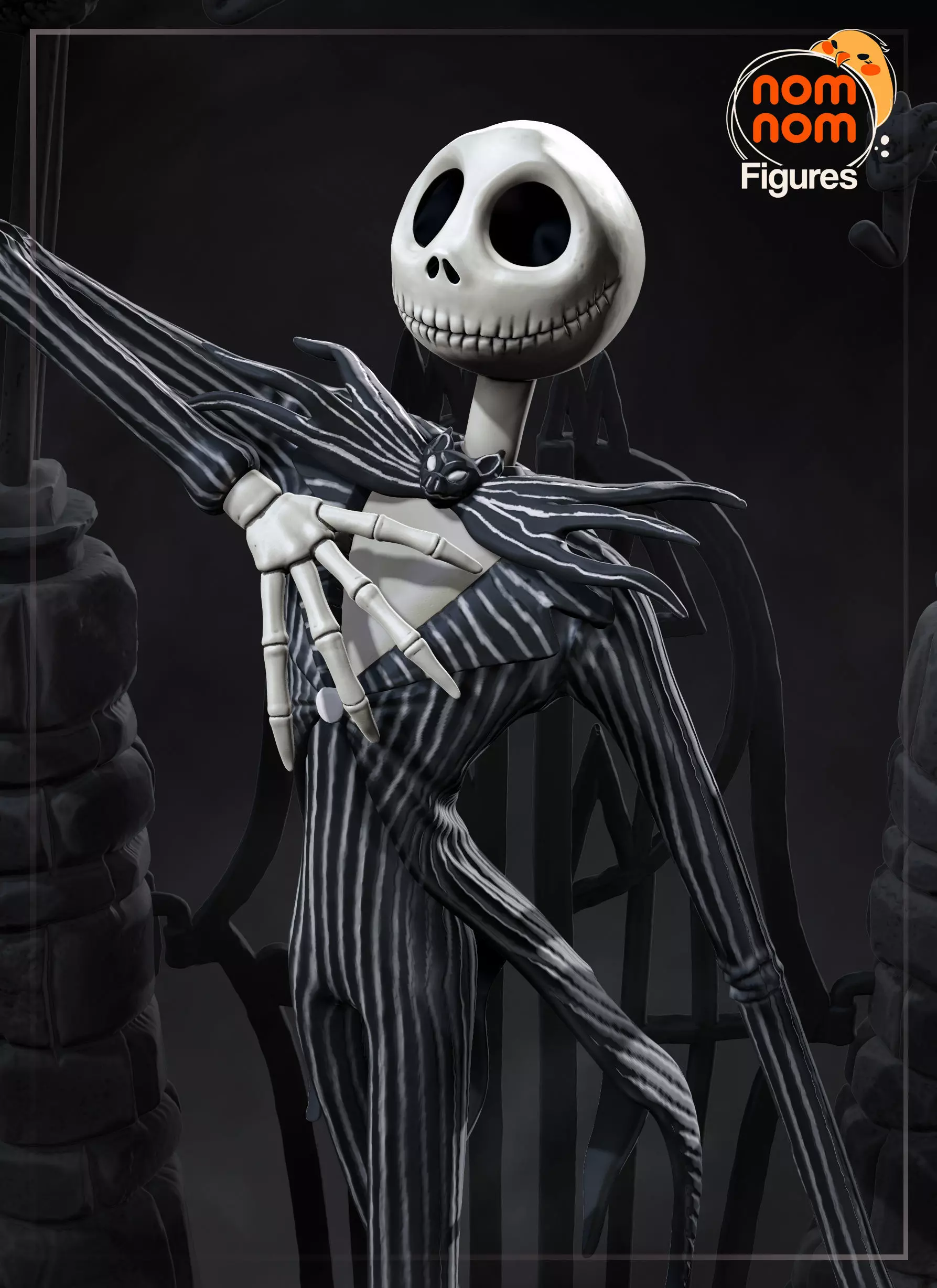 Jack Skellington - The Nightmare Before Christmas 3D print model_0