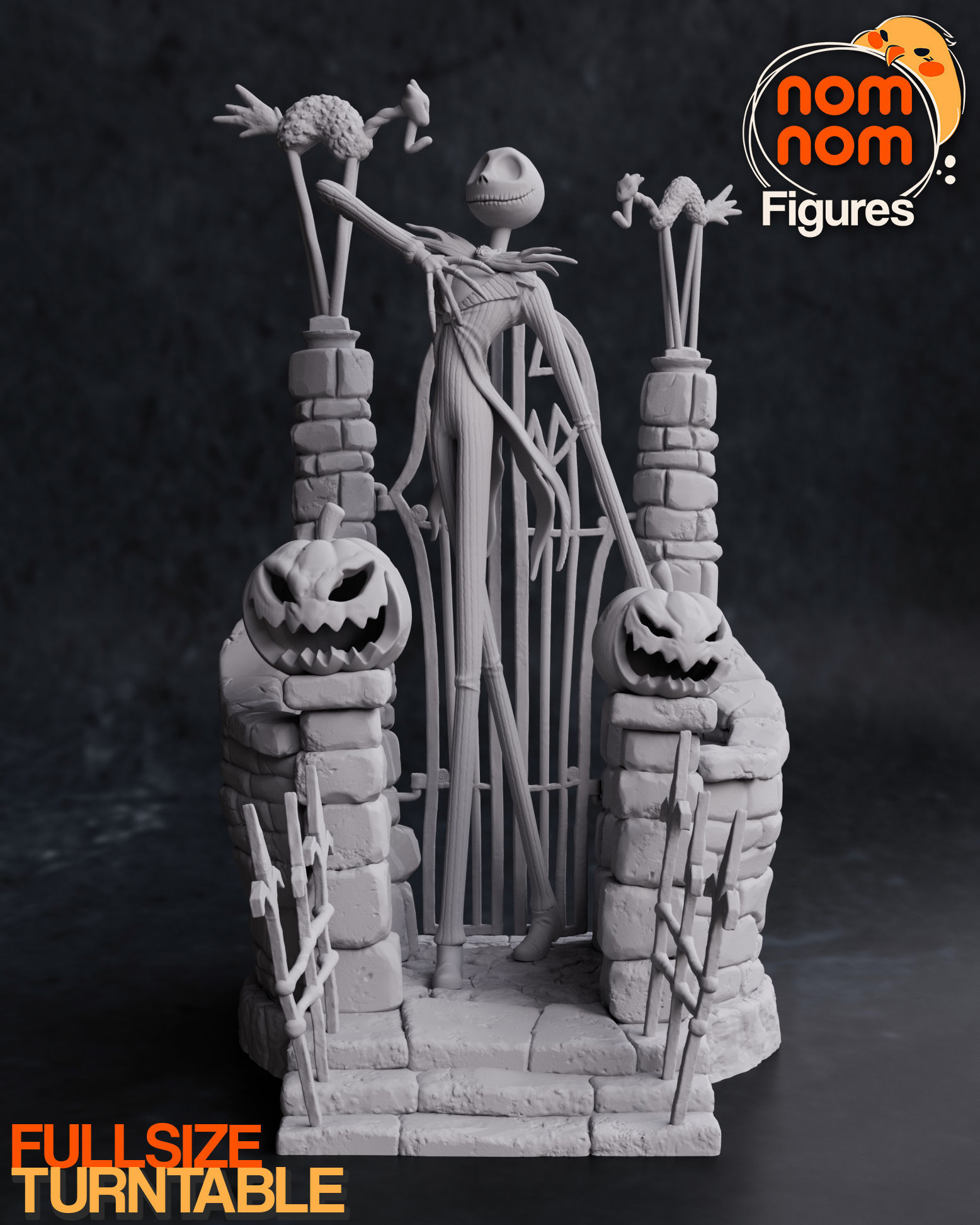Jack Skellington - The Nightmare Before Christmas 3D print model_4