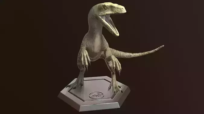Velociraptor - Jurassic 3D print model