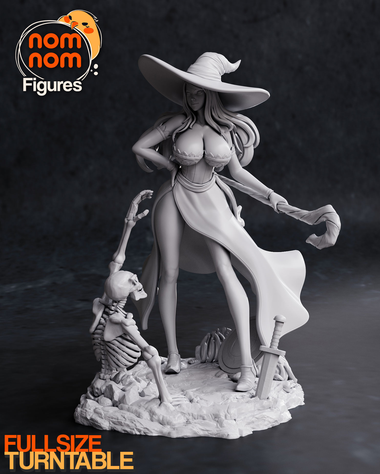 Sorceress - Dragons Crown 3D print model_6