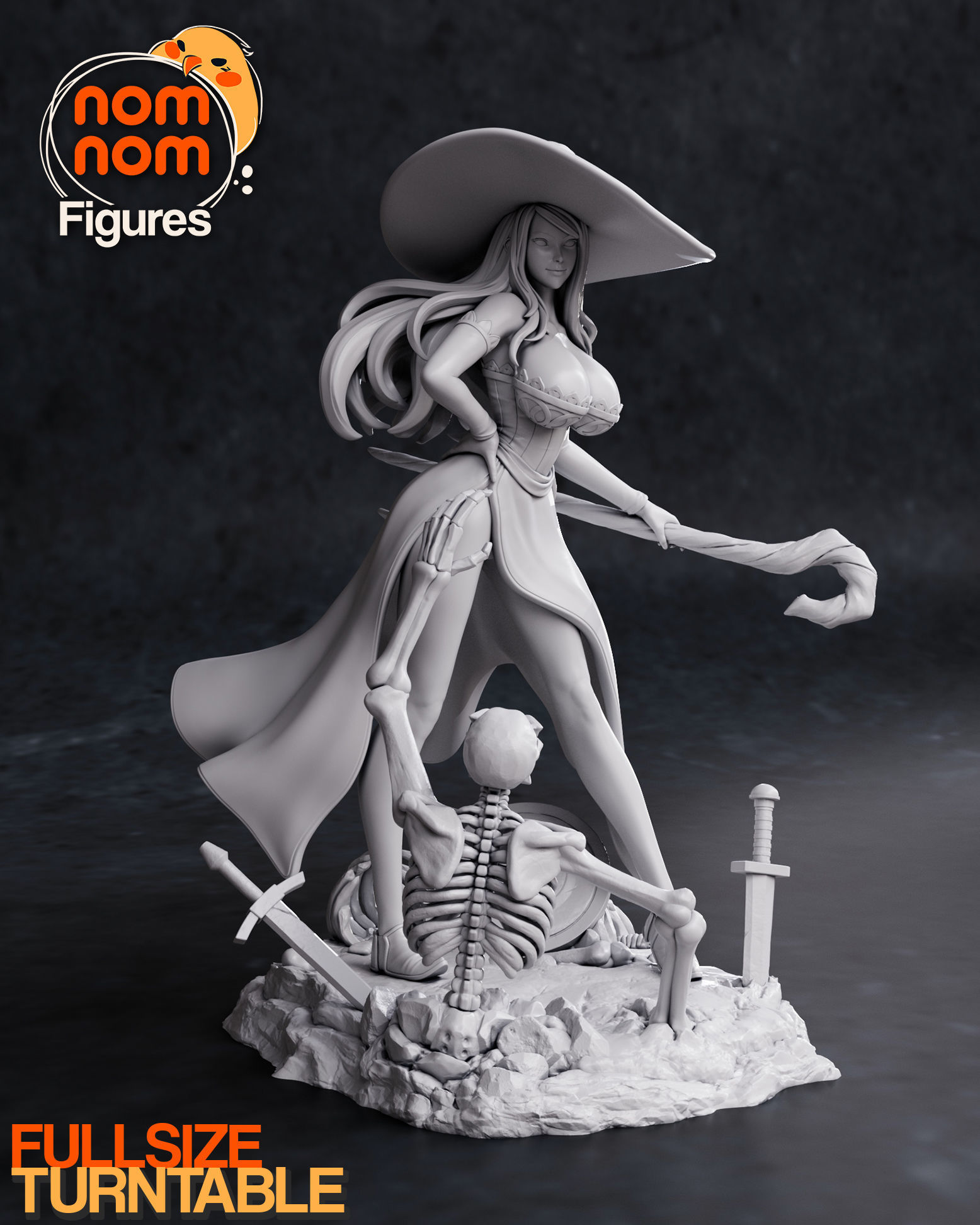 Sorceress - Dragons Crown 3D print model_3