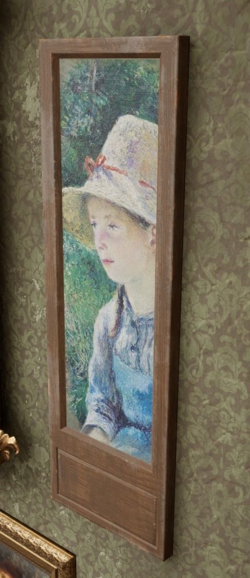 Antique Old Paintings Low-poly 3D model_1