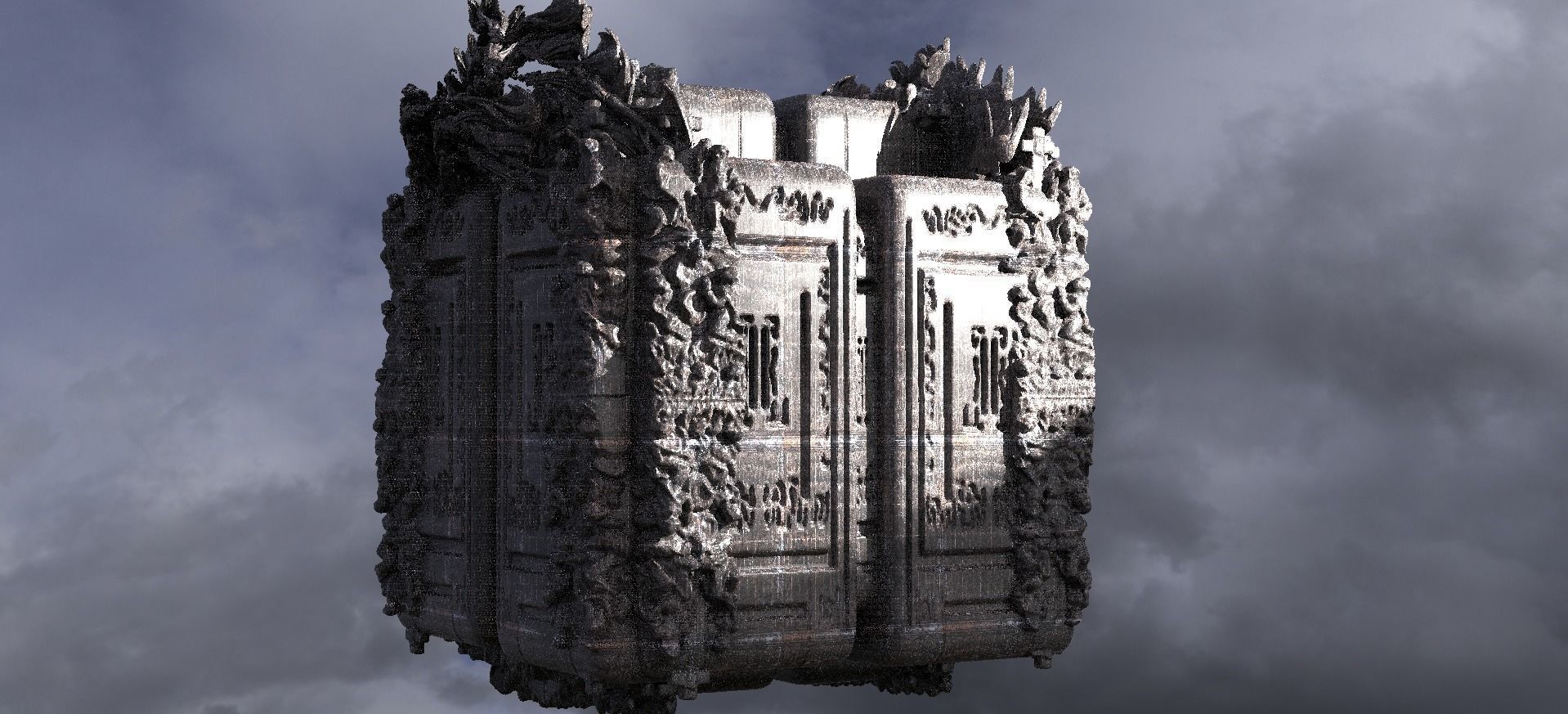 Dantes Inferno Hell Cube 8 3D model_1