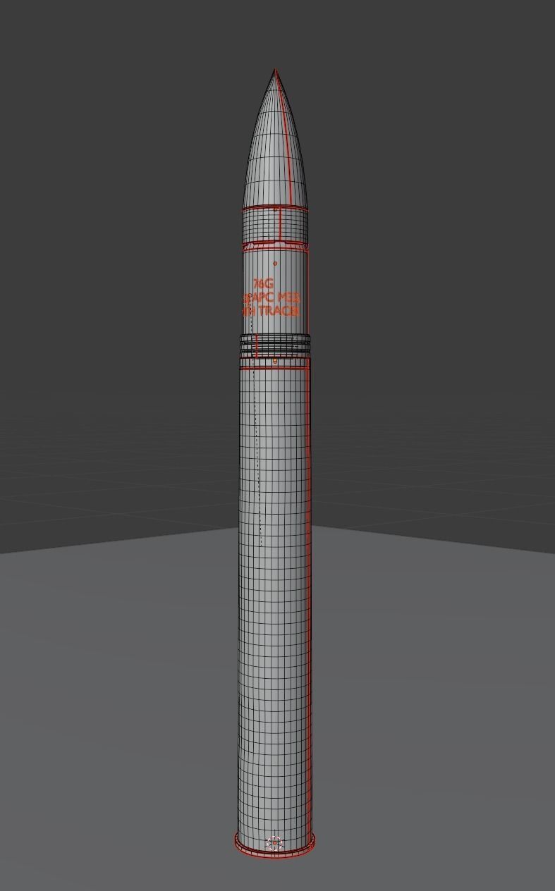 Tank shells 3D model_4