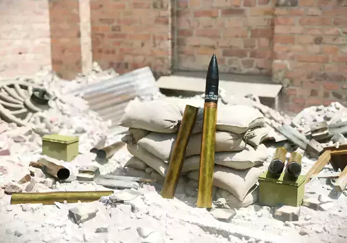 Tank shells 3D model
